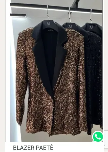 Blazer Dourado de Paete Agarreuse