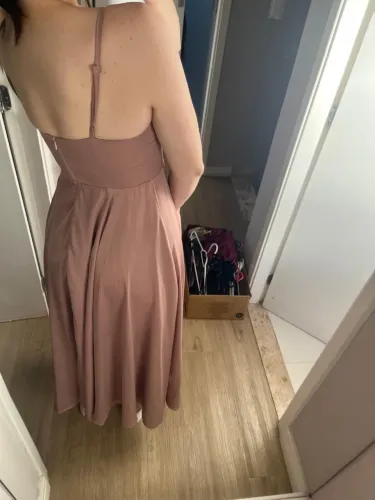 ? VESTIDO LONGO ROSÉ - R$ 90,00 ?