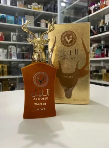 ? Perfume Árabe Al Noble Wazeer 100ml Original | Alta Fixação | R$ 259,99