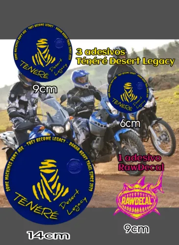 Adesivo Ténéré Desert Legacy