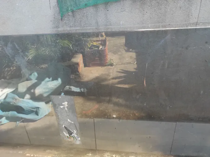 Vidro temperado de porta (SOMENTE O VIDRO, SEM TRILHO E MAÇANETA)