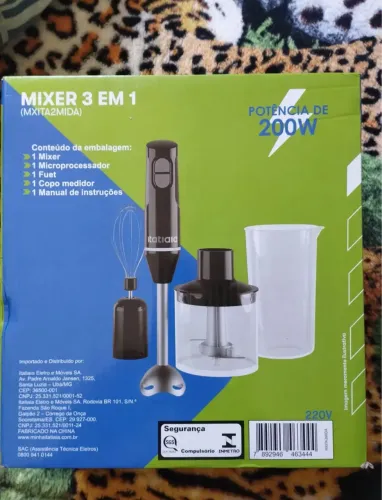 Mixer 3 em 1 Itatiaia - 127V