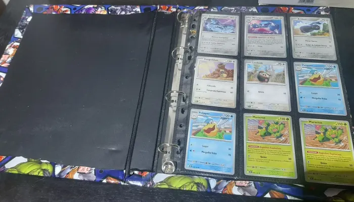 Fichario de cartas pokémon