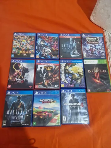 Vende-se jogos de Ps4 e Xbox 360