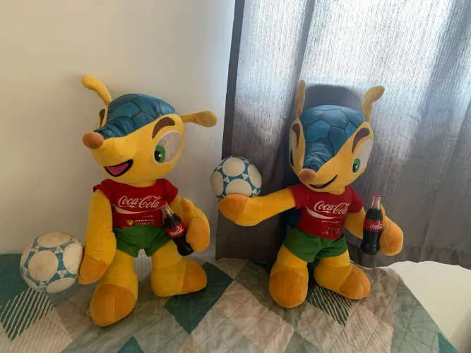 Fuleco oficial da copa Coca-cola