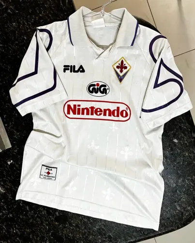 CAMISA FIORENTINA 1997 NINTENDO ORIGINAL