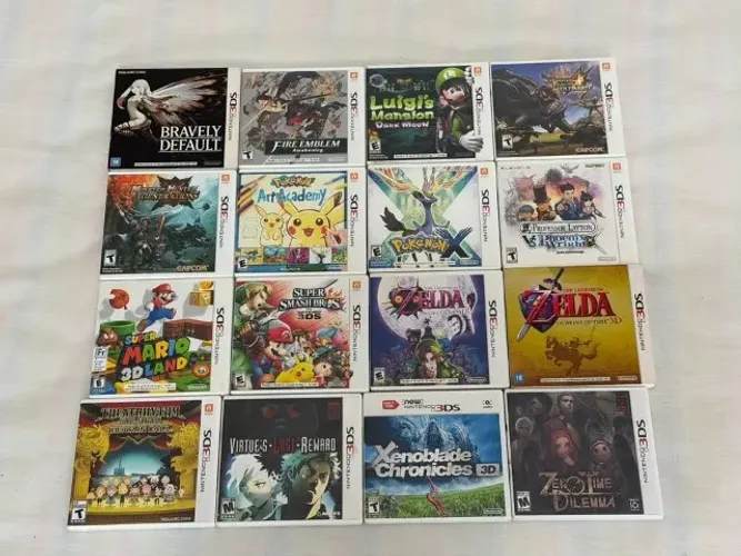 Jogos de Nintendo 3DS Originais Completos (descrição)
