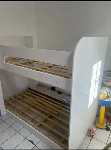 Cama beliche em mdf