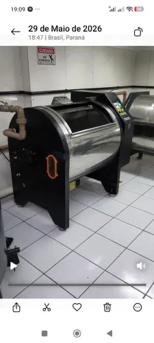 Lavadora industrial de roupas