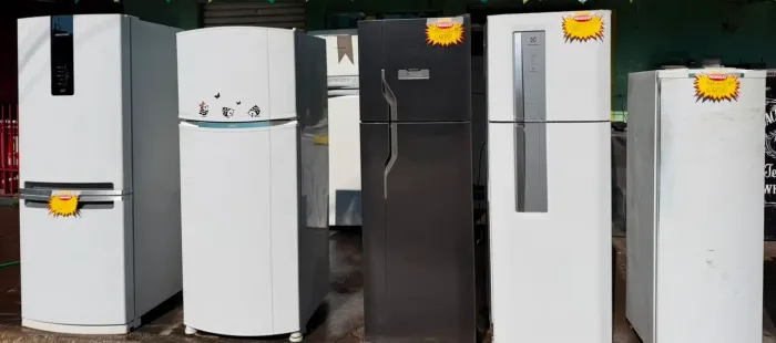 Geladeiras semi novas