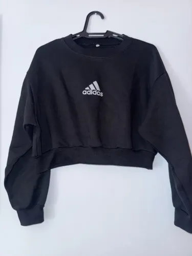 MOLETOM CROPPED ADIDAS