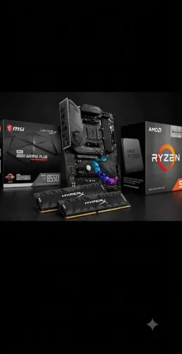 Kit Amd Ryzen 5 5600 + B550 Msi gaming Plus + 32gb Ram (Clock até 5000)