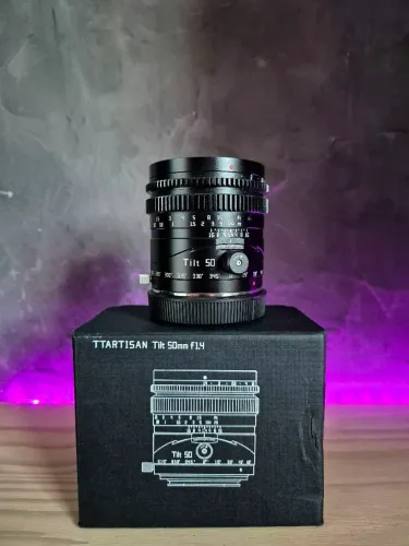 Lente RF 50mm f1.4 tilt