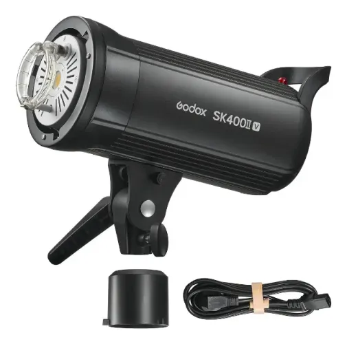 Flash Estúdio Godox Sk400ii V 400w Tocha Profissional