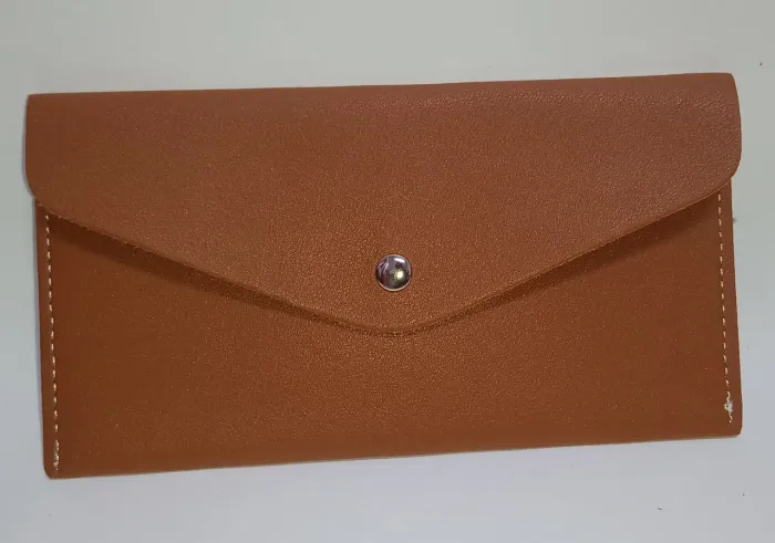 Carteira Marrom (19cm x 10cm) 