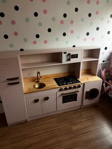 Mini Cozinha Infantil em madeira