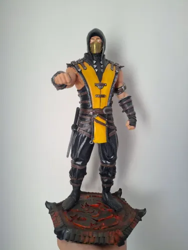 Scorpion Mortal kombat figura 3D