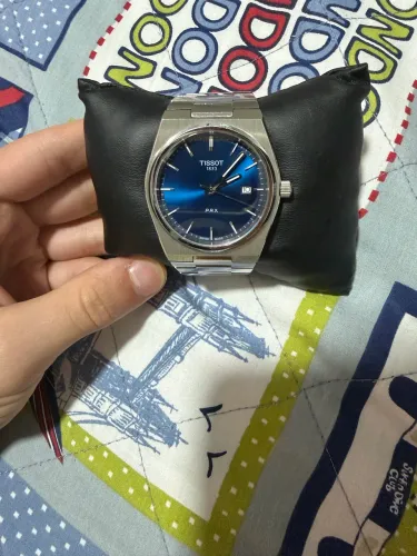 relógio tissot prx azul
