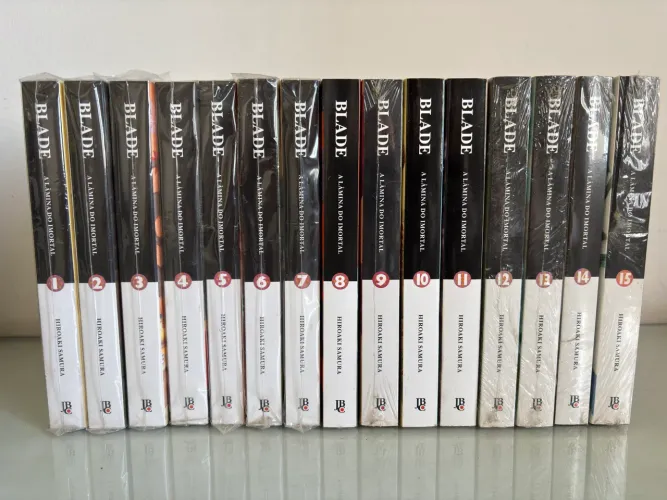 Blade A Lâmina do Imortal | Nova Edição | Coleção Completa 15 Volumes | JBC