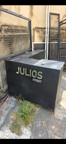 BALCÃO DE ATENDIMENTO METAL 