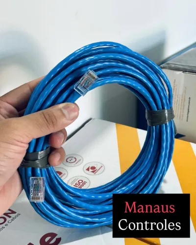 Cabo de Rede RJ45 10 Metros ( Ponto do Uso ) 