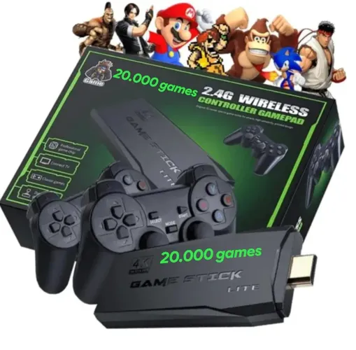 Game Stick 4k vídeo game retrô