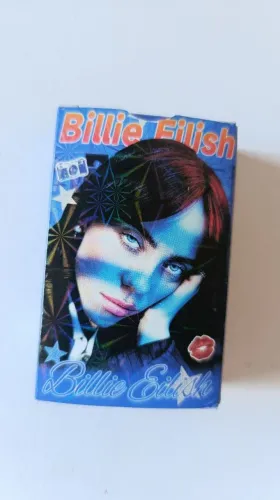 Estoque pronto 92 cartões fotográficos estilo europeu americano Billie Eilish