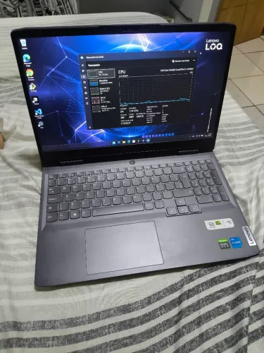 Notebook Lenovo LOQ I5 12450H RTX 2050 24gb ram DDR5
