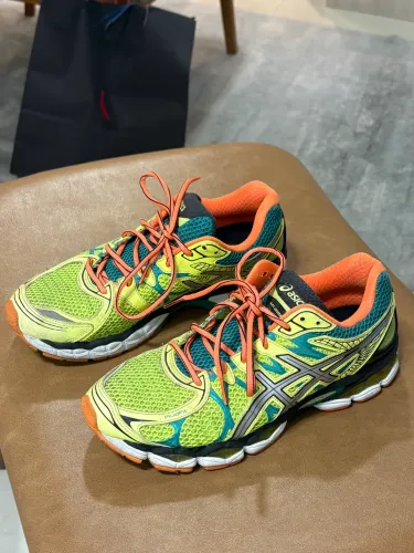 Tênis Asics Gel-Kinsei 5 Amarelo e Laranja Original - Tam 40