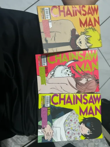 Chainsaw Man 1, 2 e 3 Edição