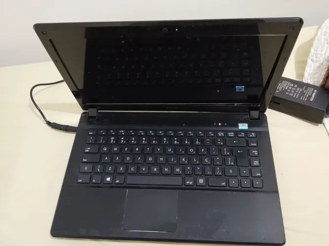 Notebook para retirar peças 