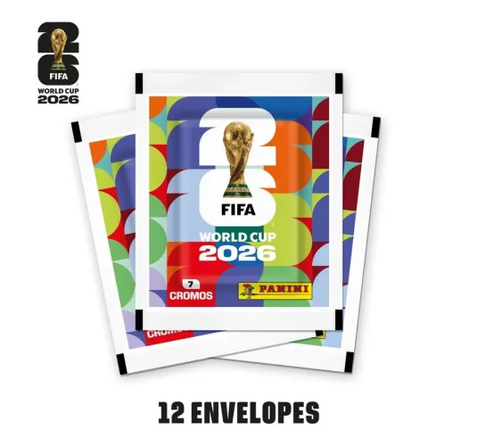 Copa Do Mundo 2026 - Kit Com 12 Envelopes - FIFA WORLD CUP 2026