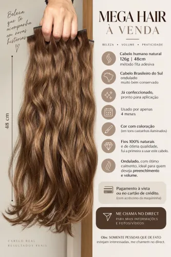 VENDA DE MEGA HAIR