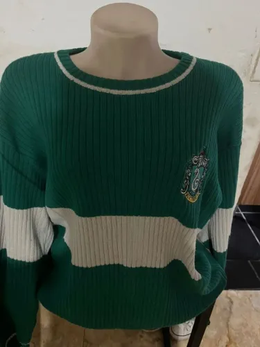 Blusa de frio Sonserina Harry Potter