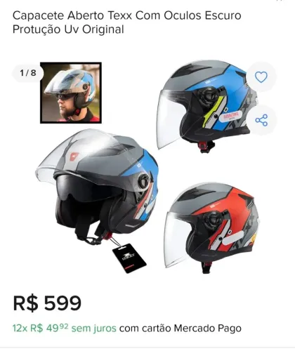 Capacete texx ugello 