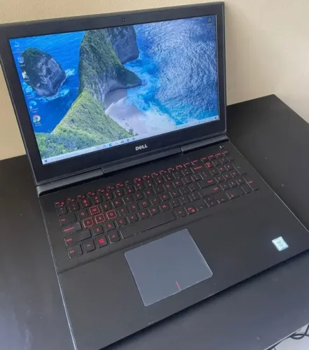 Notebook Dell Gamer Core i7 GTX 1050Ti 24gb RAM