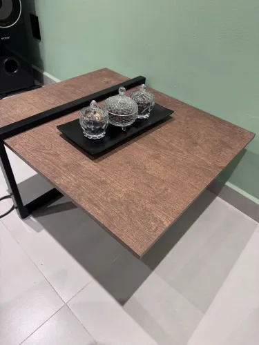 Mesa de centro industrial 
