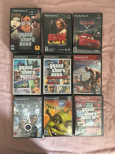 Jogos de Ps2 - VALORES NA DESCRIÇÃO