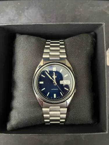 Relógio Seiko 5 Automático Snxs77k (cal.7s26) 37mm