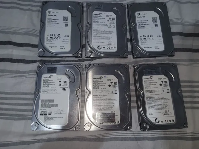 Lote 6 HD 500GB Seagate