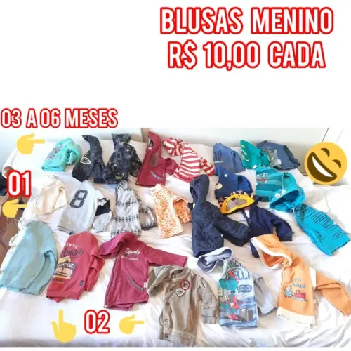roupas para meninos
