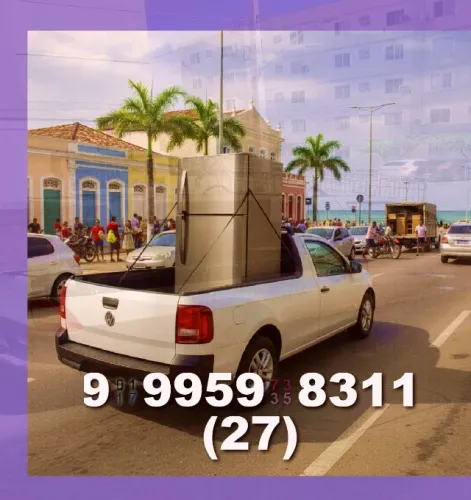 Frete em carro aberto disponível agora