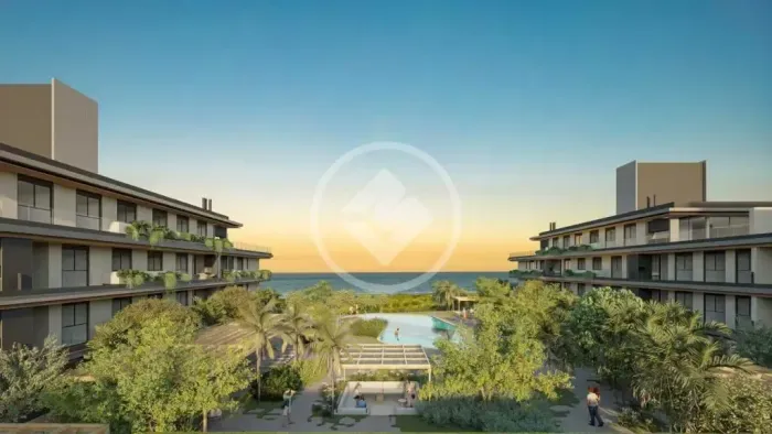 Apartamento 3 dormitórios em condomínio frente mar no Campeche codigo: 286441
