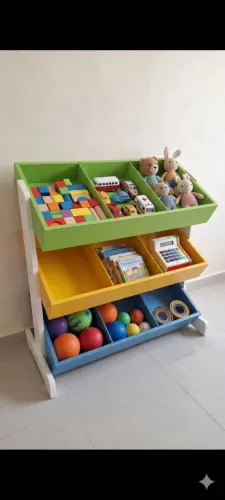 Movel  rack organizador de brinquedos