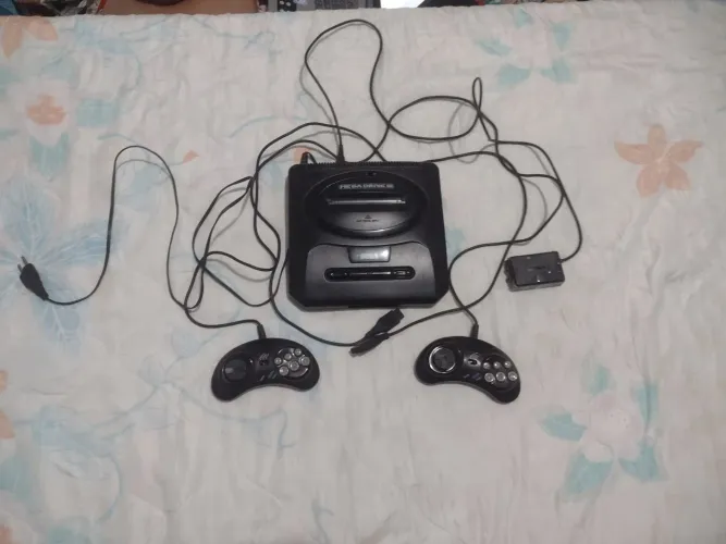 Console Super Mega Drive 3 com 10 Jogos