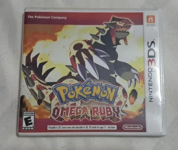 Cartucho Pokemon Omega Ruby 3DS com caixa
