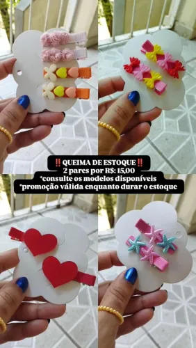 Laços de cabelo 
