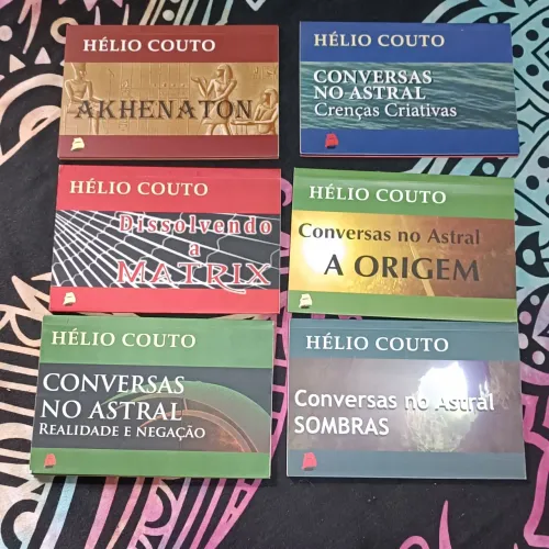 6 livros Hélio Couto. Todos contendo 63 páginas.