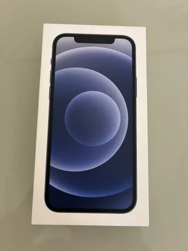 Iphone12, 128gb, preto, Caixa e Nota Fiscal