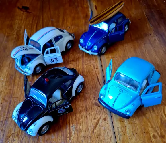 Coleção fusca carrinhos